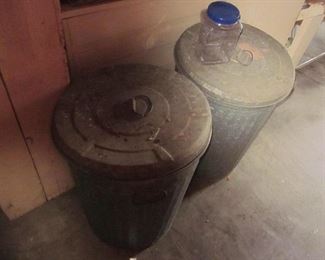 NOT TRASH CANS, WORTH TOO MUCH TO PUT OUT