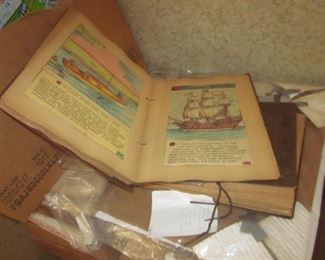 VERY OLD SCRAP BOOKS AND MORE