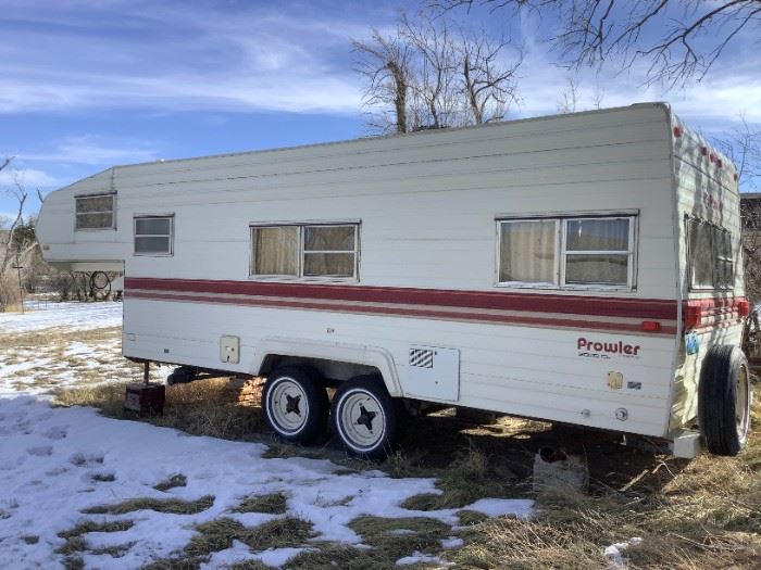 001 1985 24 Foot Prowler Fifth Wheel