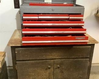 Craftsman Toolbox Filled with Tools