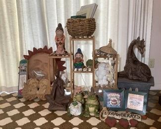 Garden Decor and Plant Stand