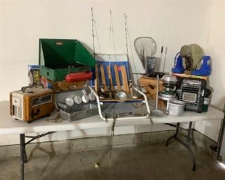 Honda Generator and Ice Fishing Lot