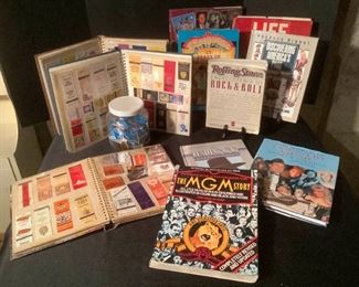 Match Book Covers and Vintage Collectible Books