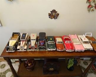 DUESEBURG, BUICK & CADILLAC CONVERTIBLES, ETC. MODEL CARS