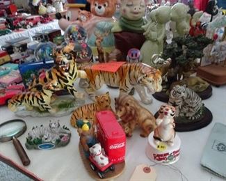 TIGERS, COKE COLLECTIBLES, ETCC.