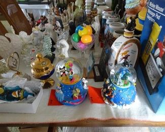 DISNEY SNOW GLOBES, SOME ARE MUSICAL