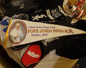 POPE JOHN PAUL II PENNANT