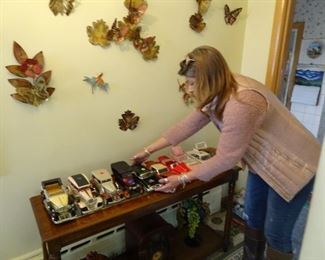 CAREFULLY CATEGORIZED,  ORGANIZED AND DISPLAYED