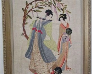 JAPANESE SCENE - SOME WATER DAMAGE - $150 OBO