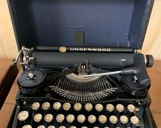 Old Underwood Typewriter