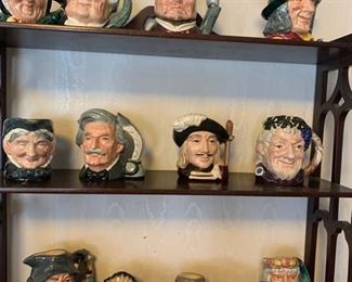 Toby jug collection