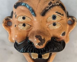 Vintage Wilton Drunken Man Head Bottle Opener