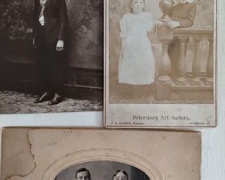 Assorted Antique Cabinet Cards
