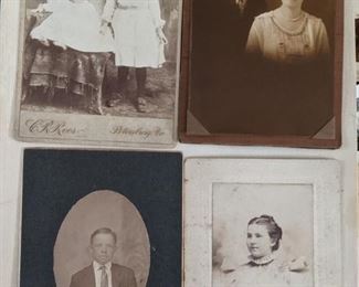 Assorted Antique Cabinet Cards