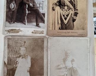 Assorted Antique Cabinet Cards