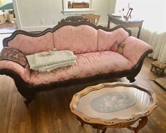 Antique Victorian sofa
