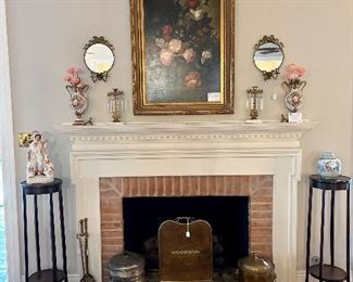 Paintings
Matched pair of plant stands
