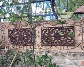 3 Metal Iron Work Pieces