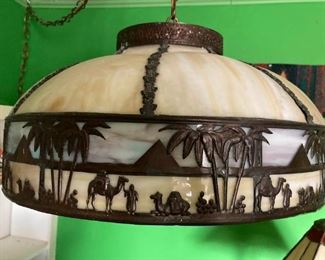 Middle Eastern Stained Glass Lamp