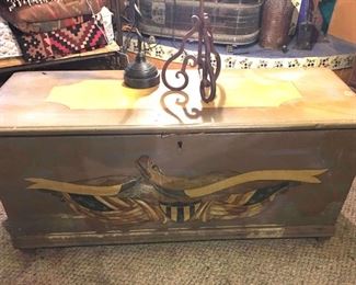 Vintage American Eagle Chest