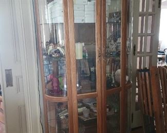 Display Cabinet with glass shelves