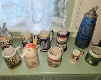 Budweiser Beer Steins