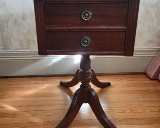 End Table with two drawers