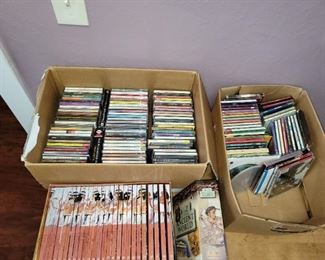 Vintage cassettes of various genres