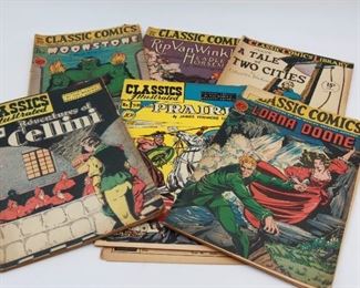 Vintage Classic Comics Several Lots 
