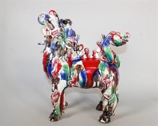 Large Porcelain Foo Dog 