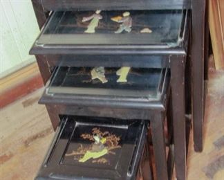 Chinese Nesting Tables 