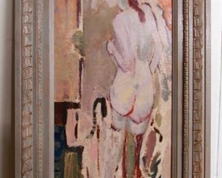 Vintage Oil Nude