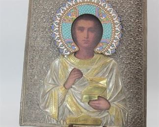 Saint Panteleimon Orthodox Greek Icon