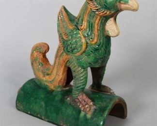 Vintage Chinese Roof Tile