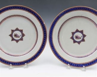 Antique Export Plates
