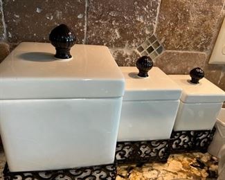 designer canister set