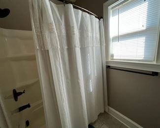 Designer shower curtain 