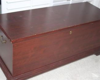 Hope chest.