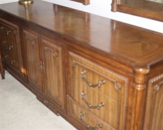 Long chest of drawers.