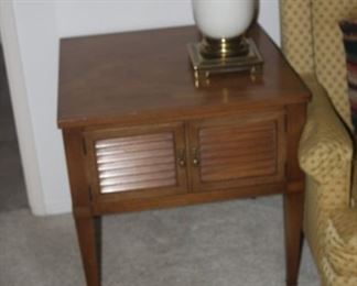 Mid century end table.