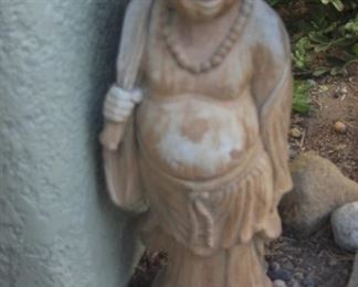 Garden statue.