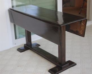 Parsons table with drop leaves.