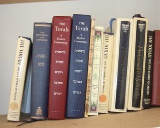 Judaic prayer books.