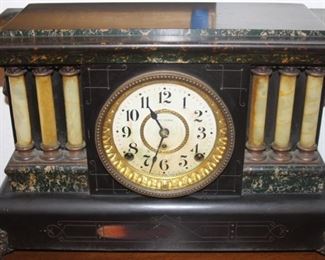 Seth Thomas mantel clock. Needs work.