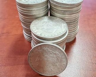 1921 Morgan Silver Dollars