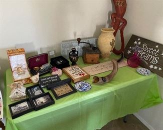 Decor and collectible items