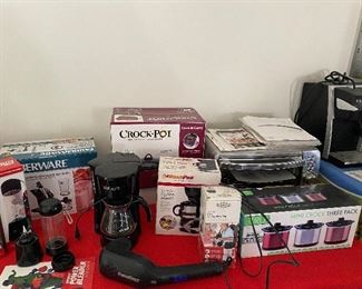 Brand new small appliances