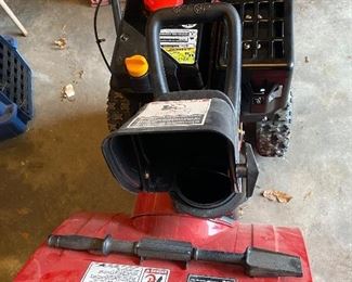 Snow blower works