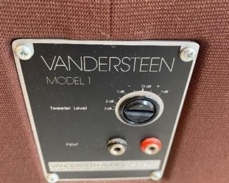 Vandersteen Model 1 speakers set of 3