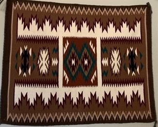 Native American Rug 22 1/2 x 28 